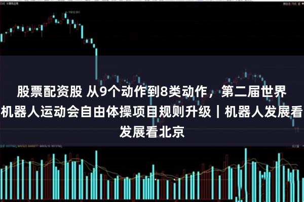 股票配资股 从9个动作到8类动作，第二届世界人形机器人运动会自由体操项目规则升级｜机器人发展看北京